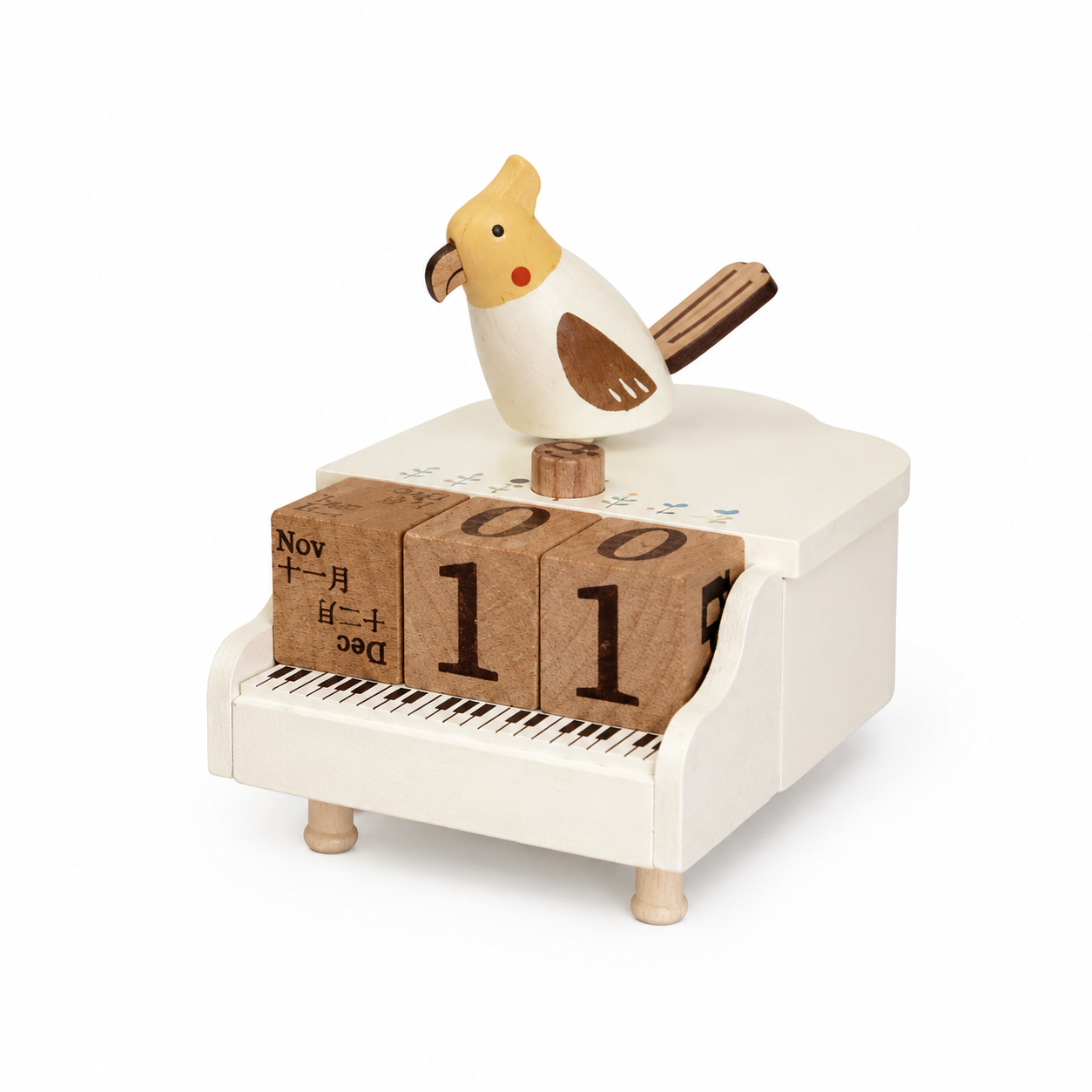 Wooden Music Box Collection – Cute Vintage Wooden Ornaments for Home Decor & Gifts