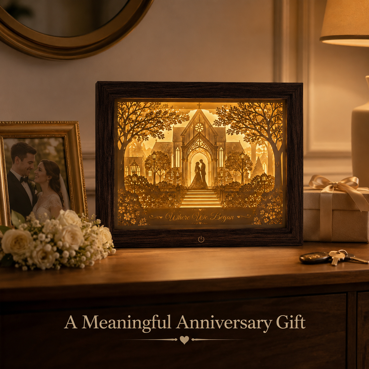 Where We Began Personalized Light Box – Custom Venue Portrait
