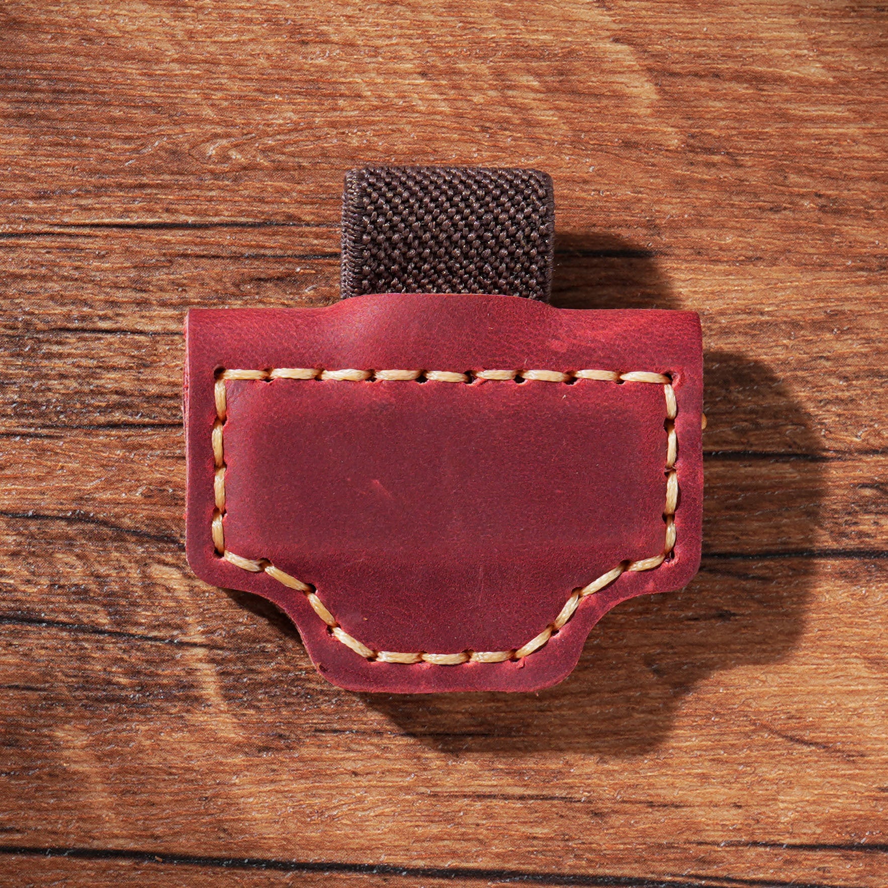 Genuine Leather Magnetic Bookmark Clip | Hand-Stitched Crazy Horse Leather | Vintage Retro Page Holder & Creative Gift